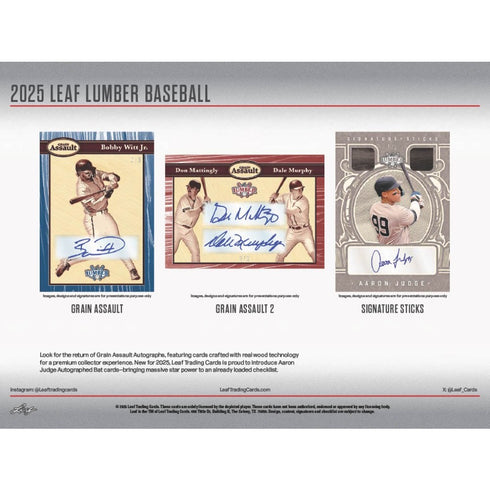 2025 LEAF LUMBER BASEBALL